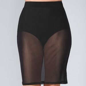 Mesh Skirt